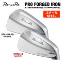 ロマロ RomaroPRO FORGED IRON プロフォージド アイアン【スタンダードモデル/ストロングモデル】【#5-PW 6本組セット・スチール】