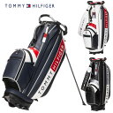 トミーヒルフィガー TOMMY HILFIGERスタンド キャディバッグ FACE9型 46インチ対応 THMG3SC5 ゴルフ