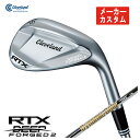 【メーカーカスタム】クリーブランド RTX ディープ フォージド2 ウエッジ トゥルーテンパーダイナミックゴールド115 ウェッジ専用シャフトCleveland RTX DEEP FORGED 2