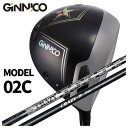 GINNICO ジニコ MODEL02C ドライバークレイジー(CRAZY)CRAZY-9 DIAシャフト