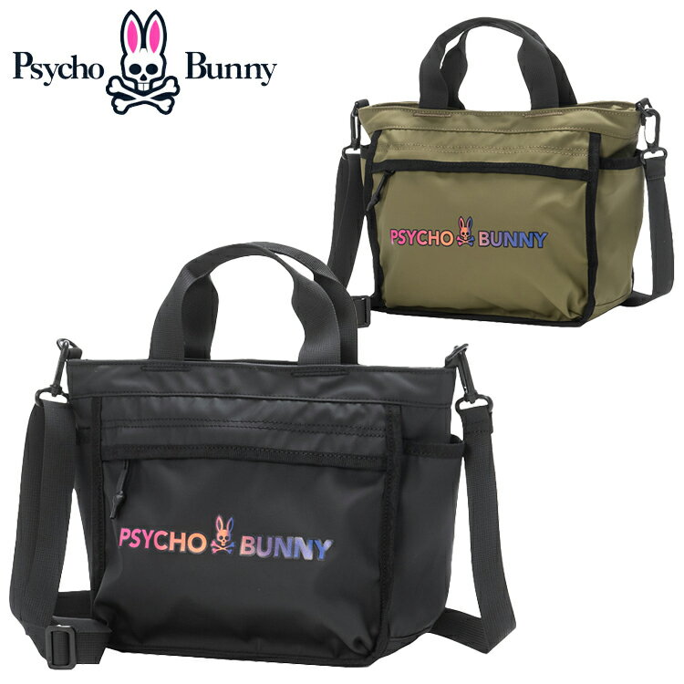 サイコバニー ゴルフラウンドバッグ グラデーションロゴPSYCHO BUNNY PBMG3FBD