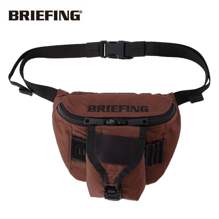 ウエストバッグ 【数量限定】 ブリーフィング ゴルフラウンドウエストポーチ BRG233E60ROUND WAIST POUCH ECO TWILL HOLBRIEFING GOLF ウエストポーチ ウエストバッグ