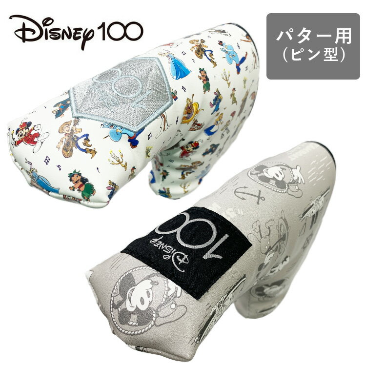 【数量限定】Lynx Disneyリンクス ディズニー 100周年 ヘッドカバー パター用(ピン型)PT COVER D100 ゴルフ