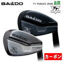 【全品ポイント5倍！3/21 20:00～3/27 1:59】【特注カスタムクラブ】バルド BALDOTT FORGED IRON AIRTT フォージド アイアン エアー【#5-PW 6本組/#6-GW 6本組】カーボンシャフト