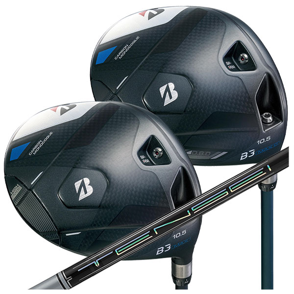 【スーパーセール全品ポイント10倍 3/4 20:00-3/11 01:59】【メーカーカスタム】ブリヂストン B3 MAX 、B3 MAX D ドライバー三菱ケミカル テンセイ PRO ホワイト 1K シリーズ シャフト2024 BRIDGESTONE GOLF【日本正規品】
