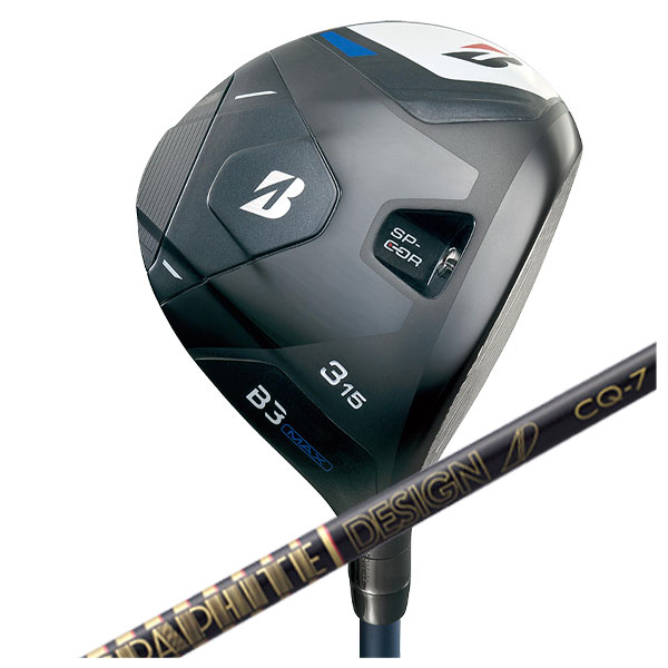 【メーカーカスタム】ブリヂストン ゴルフB3 MAX フェアウェイウッドグラファイトデザイン TOUR AD CQ シャフト2024 BRIDGESTONE GOLF【日本正規品】