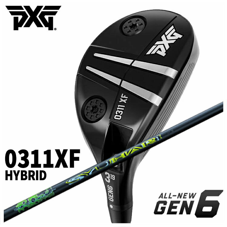 【全品ポイント5倍！3/21 20:00～3/27 1:59】【特注・ヘッド在庫有り】PXG GEN6 0311XF ハイブリッドThreering（スリリング）SYUHARI シュハリ ユーティリティ用 シャフト