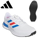 アディダス adidasS2G SL ボア 24 MDK92 IF0290S2G SL BOA GOLF SHOESフットウェアホワイト/ブライトローヤル/ブライトレッドゴルフシューズ スパイクレス