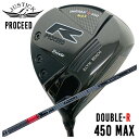 JUSTICK(ジャスティック)プロシード PROCEED DOUBLE-R 450MAX ドライバー三菱ケミカルTENSEI Pro レッド Red 1K シャフト