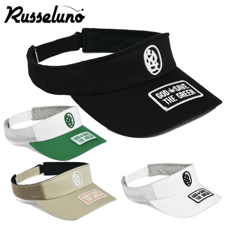 【6月1日限定！全商品ポイント10倍】Russeluno マスクマン バイザー メッシュLUCHA GOLF MESH VISOR ラッセルノゴルフ RGD-2412104