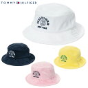 【GW限定！全商品ポイント10倍　5/3 00:00～5/6 23:59まで】トミーヒルフィガー ゴルフTOMMY HILFIGER GOLFハット アーチロゴパイルTHMB4S24 ネコポス対応