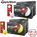 【お買い物マラソン全品ポイント5倍! 7/19 20:00〜7/26 01:59まで】【2ダースセット】2024年 テーラーメイド ゴルフボールTP5x ツアー...