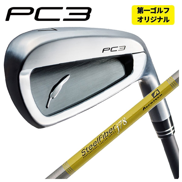 FOURTEEN - 【ポイントアップ！全品5倍！5/9 20:00-5/16 01:59まで】【本数選択可能・第一ゴルフオリジナル】フォーティーン PC-3('24) アイアンエアロテック スチールファイバーJシリーズシャフトFourteen 日本正規品