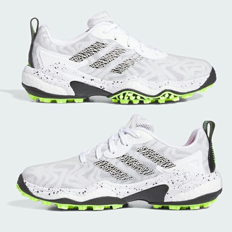 【新春！1/1 00:00〜1/5 23：59まで全品ポイント10倍】【レディース】アディダス adidasウィメンズ コードカオス 25 NKZ94 IE3448CODECHAOS 25 GOLF SHOESフットウェアホワイト/コアブラック/ルシッドレモンゴルフシューズ スパイクレス
