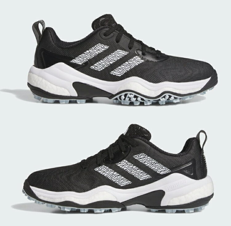 【レディース】アディダス adidasウィメンズ コードカオス 25 NKZ94 IG8744CODECHAOS 25 GOLF SHOESコアブラック/フットウェアホワイト/ハローブルーゴルフシューズ スパイクレス