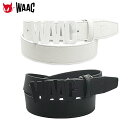 【お買い物マラソン全品ポイント5倍!5/9 20:00〜5/16 01:59まで】WAAC ベルト ユニセックスワック BELT UNISEX GOLFロゴバッ...