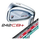 ブリヂストン 242CB+ アイアン標準装着 シャフト#5〜Pw(6本組)