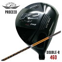 【特注カスタムクラブ】JUSTICK(ジャスティック)PROCEED DOUBLE-R 460 ドライバーBRAVA ブラバ シャフト