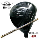 【特注カスタムクラブ】JUSTICK(ジャスティック)PROCEED DOUBLE-R 460 ドライバーグラビティ ワクチンコンポGR38 premium D...
