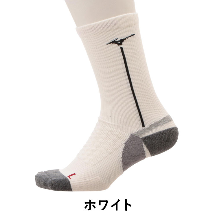 ミズノ MIZUNO ソックス発熱素材 ブレスサーモ バイオギアアーチハンモックライトレギュラー丈 52JX0516 メンズゴルフ ネコポス対応