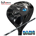 【全品ポイント5倍! 7/4 20:00~7/11 01:59まで】【カスタムクラブ】Waoww(ワオ) Bang(バン)ドライバーUSTマミヤ LIN-Q WHITE EX【リンク】シャフト