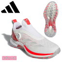 【大特価】【レディース】アディダス adidasウィメンズ アディゼロ ゼッドジー 25 ボア フットウェアホワイト/シルバーメタリック/ルシッドレッドゴルフシ...