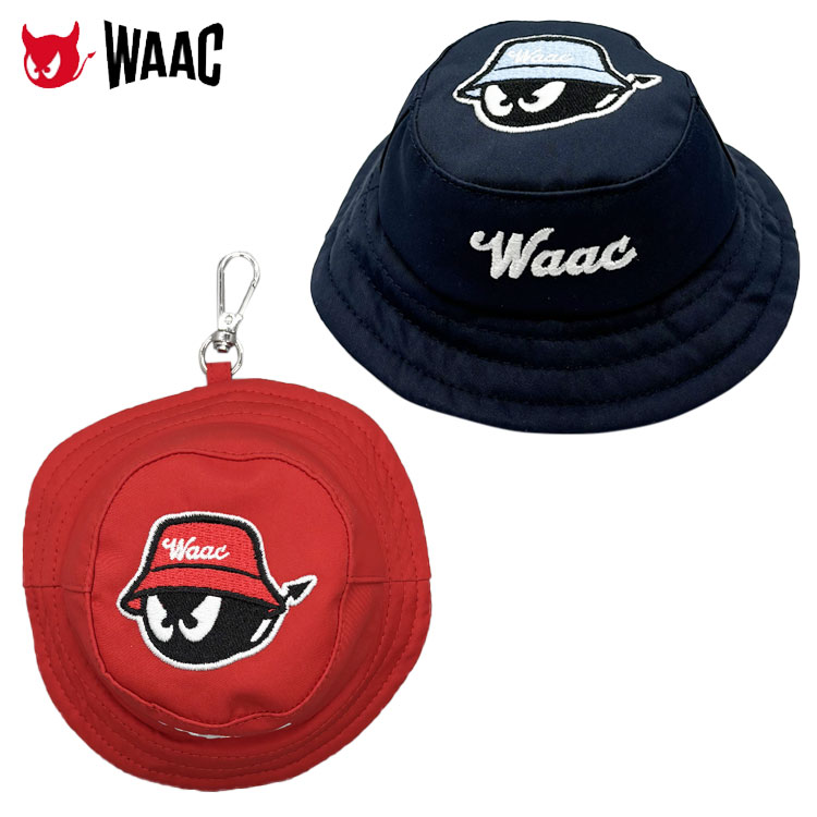 【スーパーセール全品ポイント10倍 9/4 20:00-9/11 01:59】WAAC ワックUNISEX バケハボールポーチ072252873 ボールケース ゴルフ