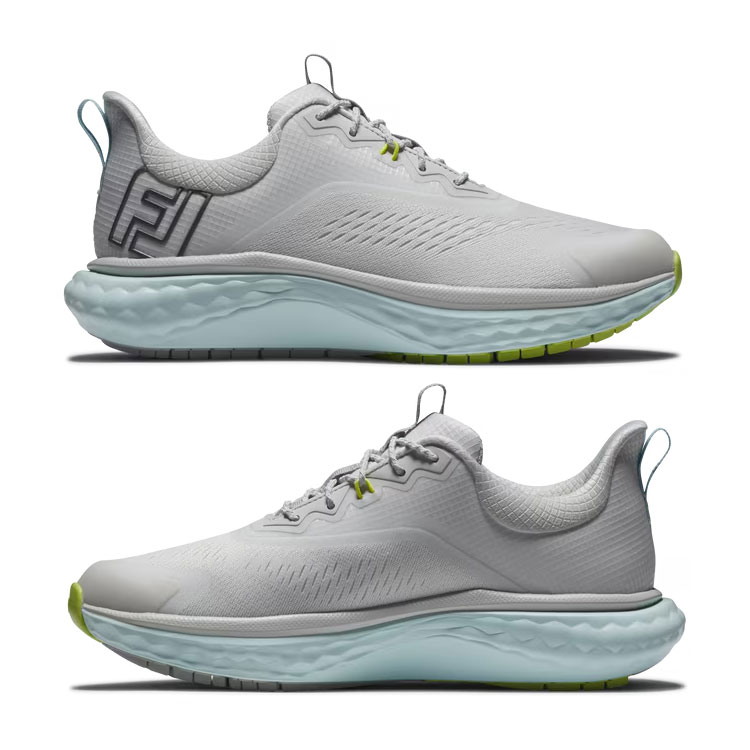 【レディース】フットジョイ FJ ゴルフシューズクオンタム レーストWOMENS FOOTJOY QUANTUM LACED97817 グレー/ブルー スパイクレス