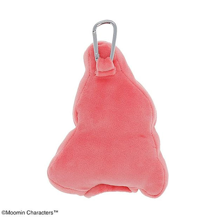 第一ゴルフ カスタムクラブ専門店のムーミン リトルミィぬいぐるみポーチ Moomin BALLPOUCHボールポーチ ゴルフ ネコポス対応｜アングル2