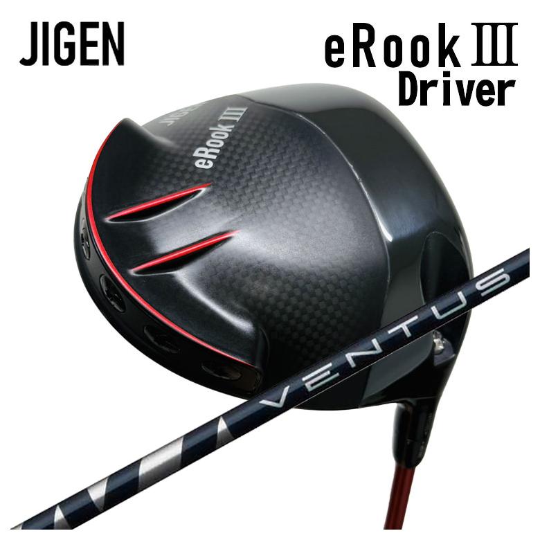 乐天商城 - JIGEN eROOK3 Driverジゲン イールークスリー ドライバー藤倉 ベンタス ブルー VENTUS BLUEシャフト