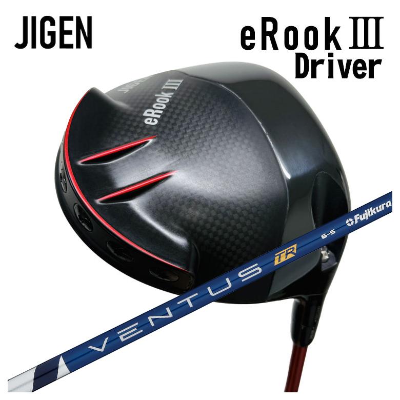 乐天商城 - 【全品ポイント5倍！4/24 20:00 - 4/27 9:59まで】JIGEN eROOK3 Driverジゲン イールークスリー ドライバー藤倉 ベンタスTR ブルー VENTUS TR BLUE シャフト