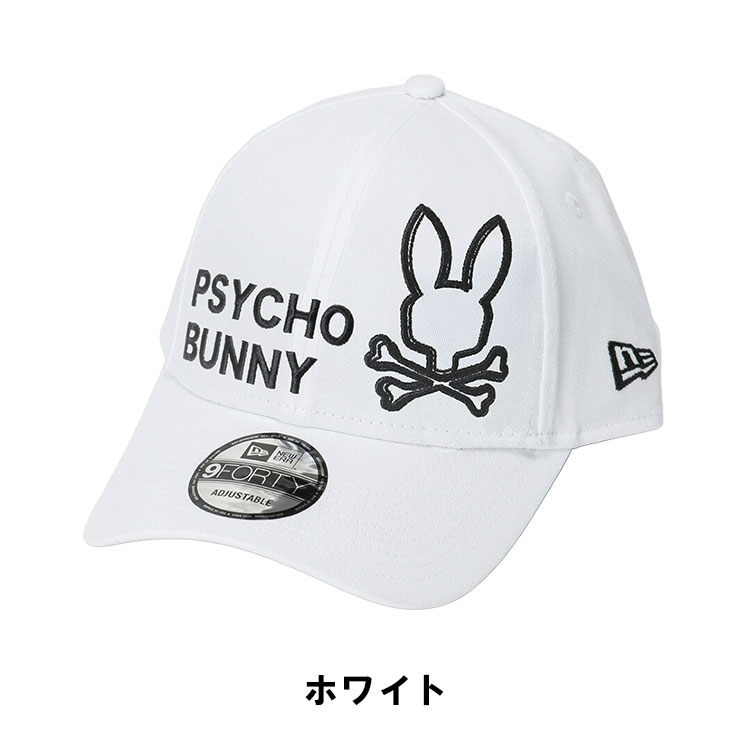 サイコバニー キャップ ニューエラ コラボPSYCHO BUNNY NEW ERAPBMG563F ユニセックス ゴルフ