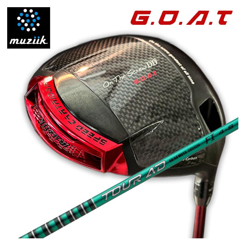 ムジーク オン ザ スクリュー DD G.O.A.T ドライバーグラファイトデザインTOUR AD FI シャフトmuziik On The Screw DD G.O.A.T