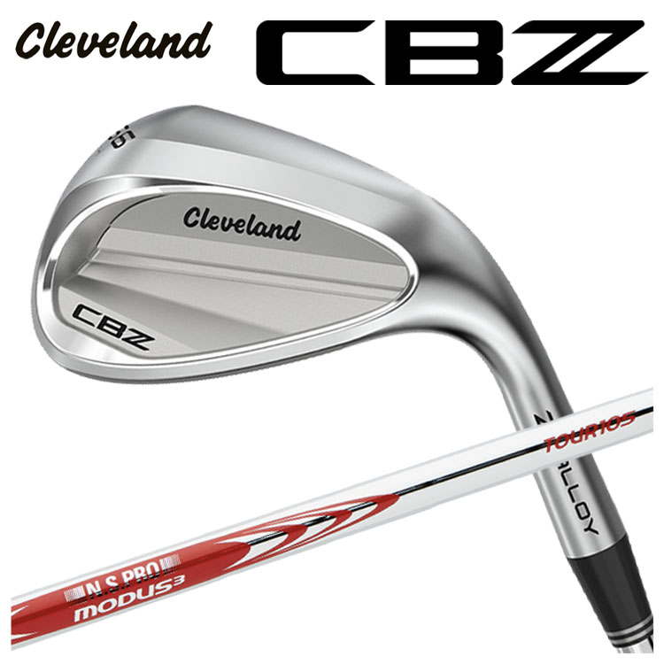 乐天商城 - 【全品ポイント5倍！5/2 00:00 - 5/6 23:59まで】クリーブランド CBZ ウエッジ N.S.PRO MODUS3 TOUR 105 スチールシャフトCleveland CBZ