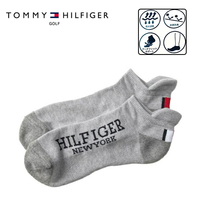 【大特価！】トミーヒルフィガー ゴルフメンズ ショートソックス アンクルTOMMY HILFIGER THMB4SAM ネコポス対応