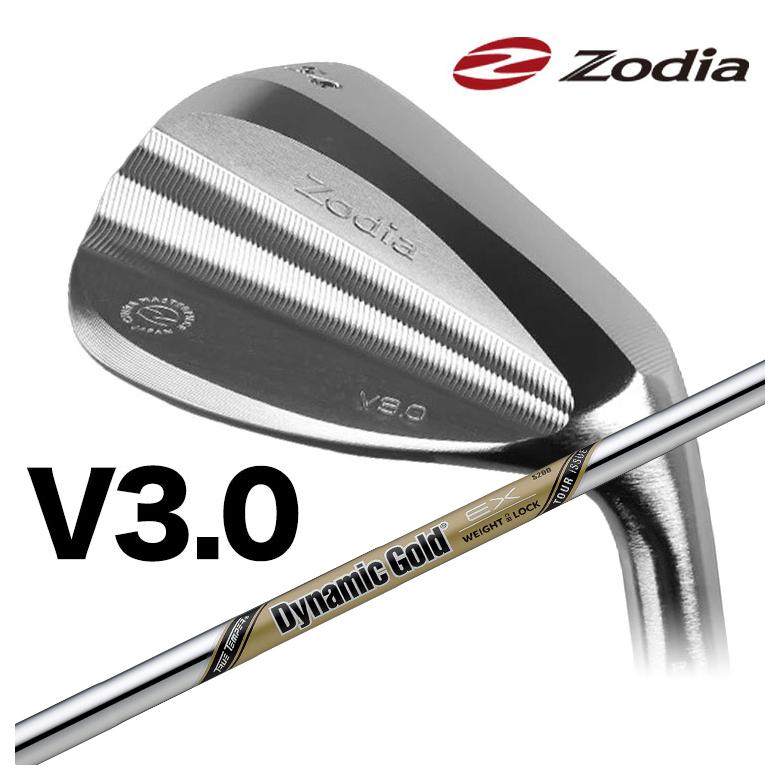 Zodia ゾディア V3.0 ウェッジトゥルーテンパーダイナミックゴールド EX ツアーイシュー シャフト