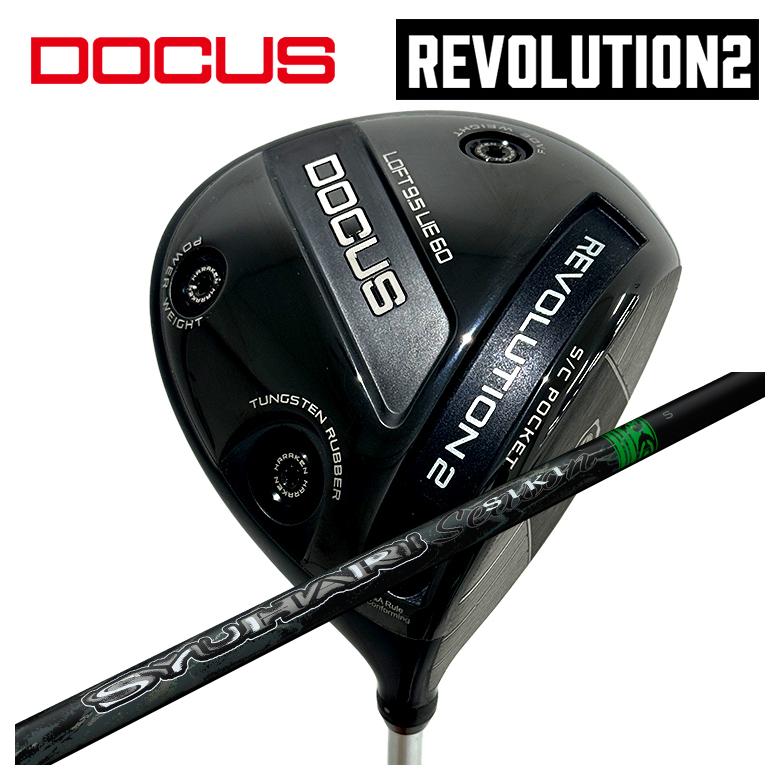 Rakuten - 【ポイントアップ！全品5倍！ 6/20 20:00 - 6/26 01:59まで】DOCUS ドゥーカス REVOLUTION 2レボリューション2 ドライバーThreering（スリリング） SYUHARI SIKI シュハリ シキ シャフト