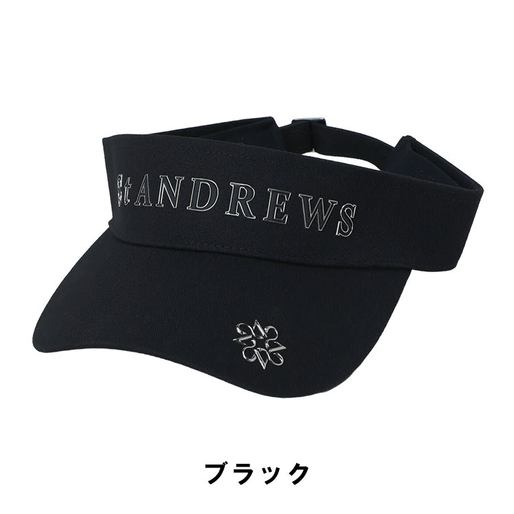 セント アンドリュース ツイルロゴバイザーUNISEX ユニセックス St ANDREWS0426987252 ゴルフ