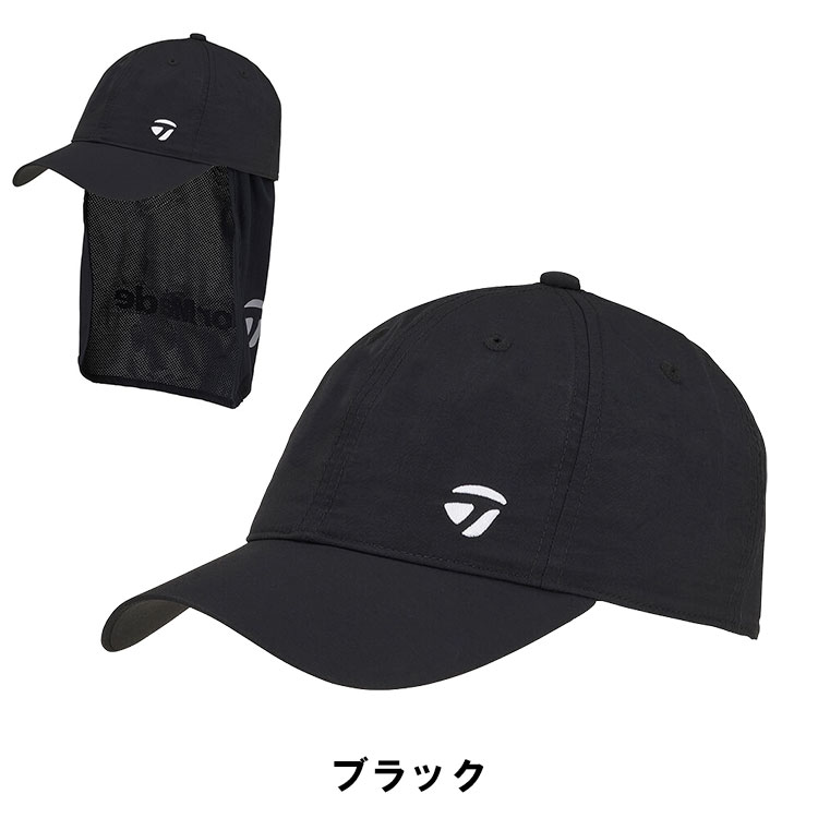 テーラーメイド TaylorMadeサンシェードキャップ 帽子フラップ付き TL683 ゴルフ