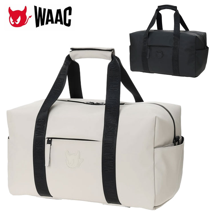 Rakuten - 【ポイントアップ！全品5倍！ 6/20 20:00 - 6/26 01:59まで】WAAC ワック ボストンバッグUNISEX MATTE FAUX LEATHER072262810 ユニセックス ゴルフ