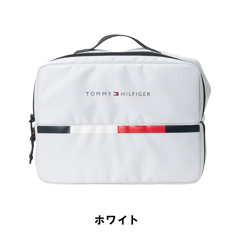 トミーヒルフィガー シューズケース シグネチャーシューズバッグ TOMMYHILFIGER THMG6SEB ゴルフ