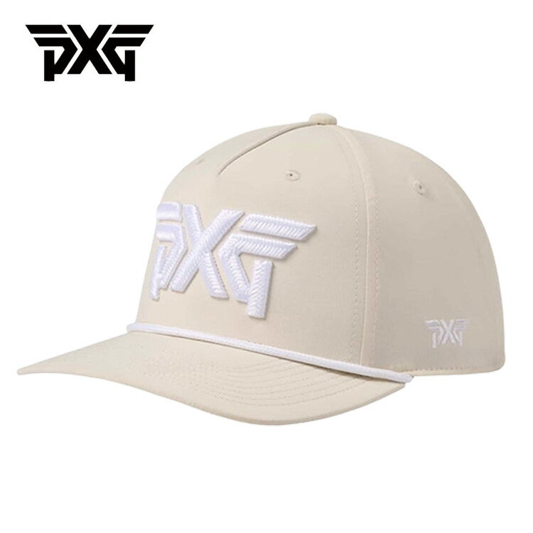 PXG キャップ5パネル ストラクチャード ロークラウン スナップバック5 Panel Structured LowCrown Snapbackアフターグロー H-24PXG000245 ゴルフ