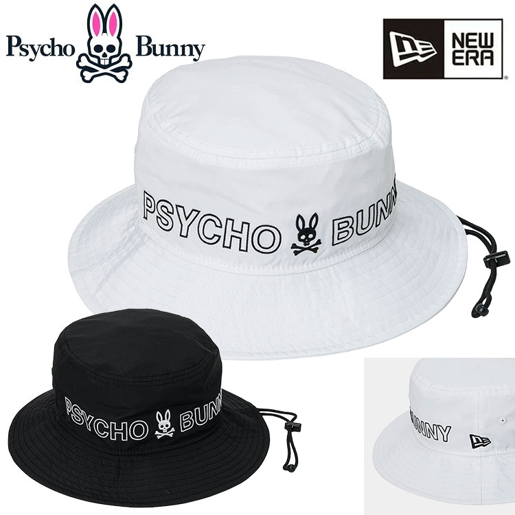 サイコバニー アドベンチャーハット ニューエラ コラボPSYCHO BUNNY NEW ERAPBMG651F 帽子 ゴルフ ネコポス対応