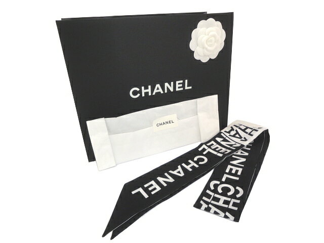 【新品】【未使用品】2022-2023 AW 最新作 CHANEL シャネル AA7588 B05673 94305 ロゴ モノトーンヘアバンド シルク100% ブラック×ホワイト ツイリースカーフ レディース 女性用 ファッション 小物 アクセサリー ヘアバンド チャーム 希少 レア プレゼント ギフトのサムネイル