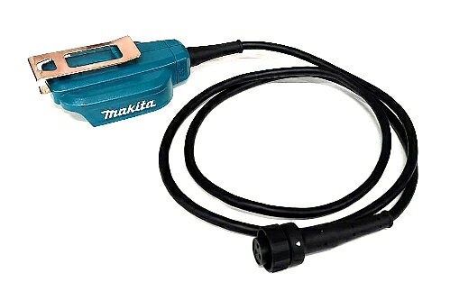 マキタ A-76962 充電式せん定はさみ(UP180DZK)専用バッテリアダプタ(1.4m)セット品　継ぎコード(接続コード)