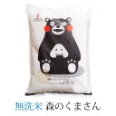 森のくまさん 無洗米 2kg 〜 15kg 令和6年産 くまモンのお米 送料無料 熊本県のお米 くまモン 白米 精米 通販 お歳暮 御歳暮 内祝い 出産祝い 結...