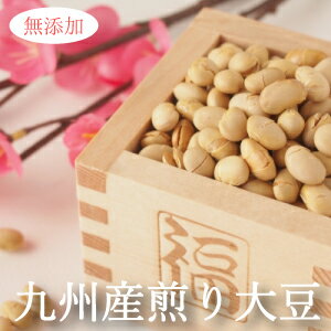 煎り大豆 国産 無添加 無塩 700g ～ 14kg 九州産