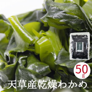 乾燥わかめ 国産 50g カットわかめ 天然わかめ 九州産 ...