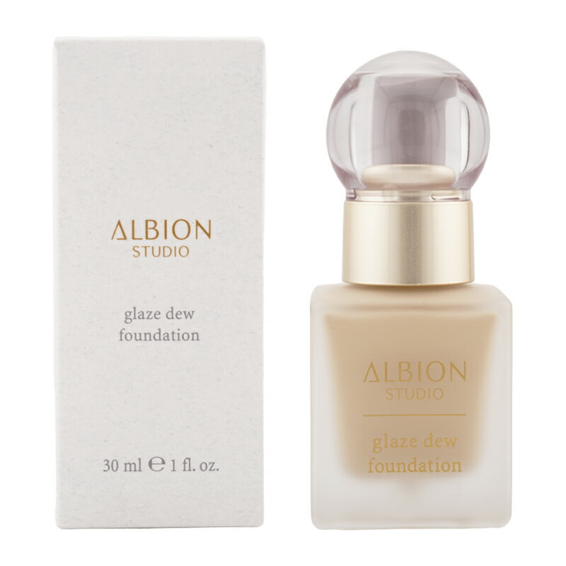 樂天商城 - ALBION アルビオン グレイズデュウ ファンデーション 040クールベージュ SPF28 PA+++ ツヤ肌 毛穴 キメ 色ムラ[ギフトラッピング対応]