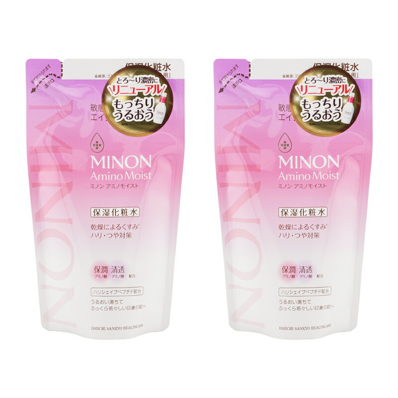 樂天商城 - [2個セット]MINON ミノン アミノモイスト エイジングケア ローション 詰替え 130mL 無香料 保湿化粧水 レフィル スキンケア [ギフトラッピング対応]
